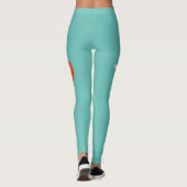 Grappige Vogel Bericht - Just Dance For Love 1 Leggings (Achterkant)