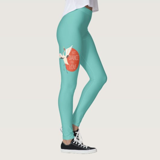 Grappige Vogel Bericht - Just Dance For Love 1 Leggings (Rechts)
