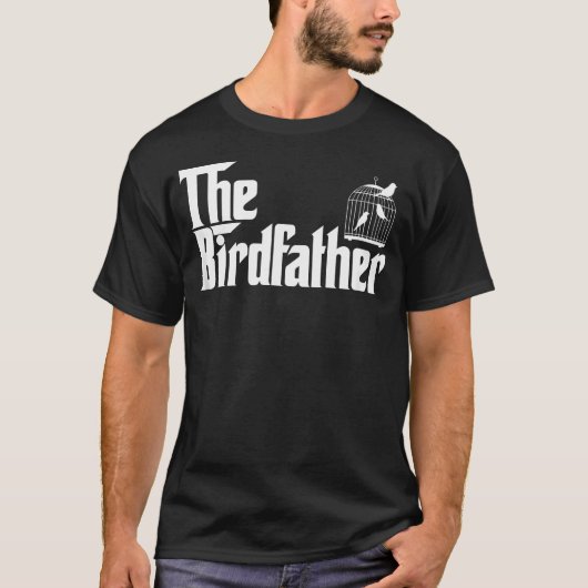 Grappige Vogel Eigenaar De Vogelvader Vogel T-shirt (Voorkant)
