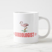 Grappige Vogel Flamingo Grote Koffiekop (Rechts)