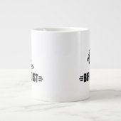 Grappige Vogel Grote Koffiekop (Voorkant)