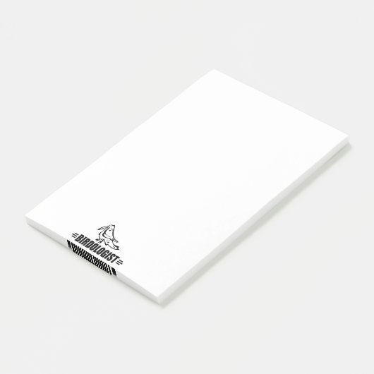 Grappige Vogel Liefhebber Post-it® Notes (Schuin)