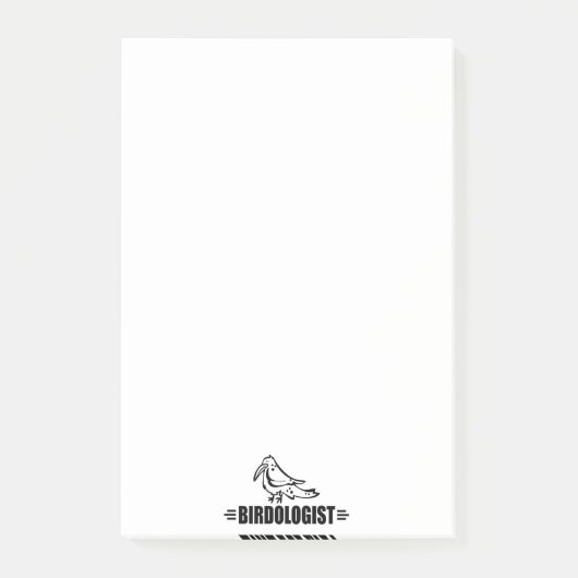 Grappige Vogel Liefhebber Post-it® Notes (Voorkant)