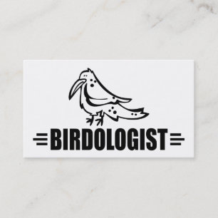 Grappige Vogel Visitekaartje