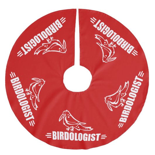 Grappige Vogelaar Kerstboom Rok (Voorkant)