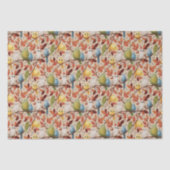 Grappige vogels (Sapling) Tissuepapier (Voorkant)