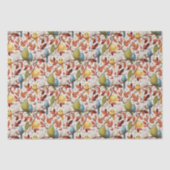 Grappige vogels (Spring Wood) Tissuepapier (Voorkant)