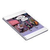 grappige vogels van een zeehond notitieboek (Rechterzijde)