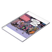 grappige vogels van een zeehond notitieboek (Linkerzijde)