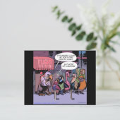 Grappige Vogels Van Elke Soort Briefkaart (Staand voorkant)