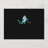 Grappige vogelvinger flippen feestdagenkaart (Voorkant)