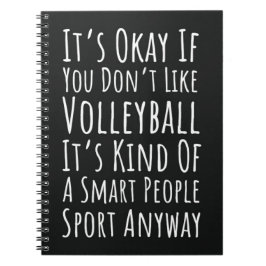 Grappige Volleybal Geschenken Humor Sport Joke Gag Notitieboek