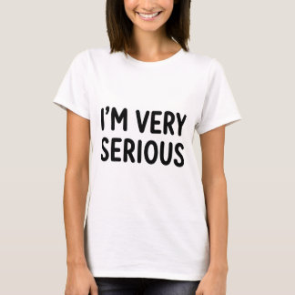 Grappige Volleybal Witte Leugen Ik Ben Erg Serieus T-shirt