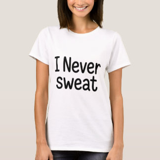 Grappige Volleybal Witte Leugen Ik Zweet Nooit T-shirt