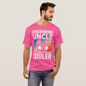 Grappige volwassen drummer drummer t-shirt (Voorkant volledig)