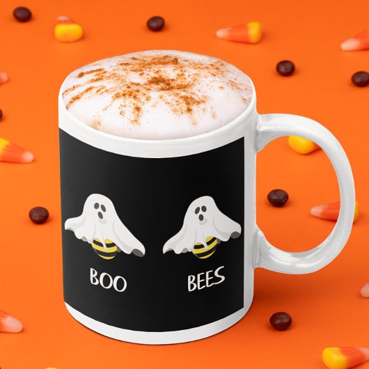 Grappige Volwassen Halloween Boo Ghost Bijen Koffiemok