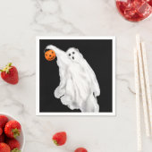 Grappige Volwassen Halloween Hilarische Geest Servet (Insitu)