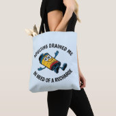 Grappige volwassen strijd tote bag (Dichtbij)