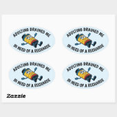 Grappige volwassen worsteling Sticker (Vel)