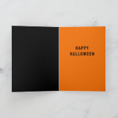 Grappige volwassenen Halloween Kaart (Binnen)