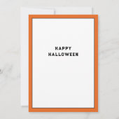 Grappige volwassenen Halloween kaart (Achterkant)