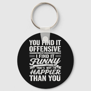 Grappige Volwassenen Humoristische Offensieve Cita Sleutelhanger