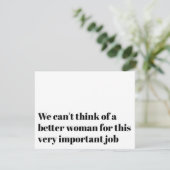 Grappige Voorstel Uitnodiging Huwen Door Ambtenaar (Staand voorkant)