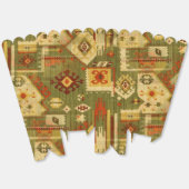 Grappige Vormen patroon - gekleurd 17 Bedankdoosjes (Ongevouwen)