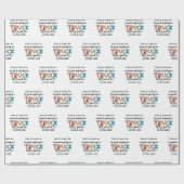 Grappige vrachtwagenchauffeur | Geweldige takelwag Cadeaupapier (Vlak)