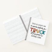 Grappige vrachtwagenchauffeur | Geweldige takelwag Notitieboek (Binnen)