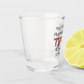 Grappige vrachtwagenchauffeur | Geweldige takelwag Shot Glas (Links)