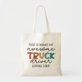 Grappige vrachtwagenchauffeur | Geweldige takelwag Tote Bag