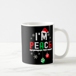 Grappige Vrede Ik Kom In Vrede Kerst Koppel Match Koffiemok