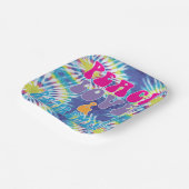 Grappige Vrede Liefde & Pensioen partij Papieren Bordje (Gebogen)