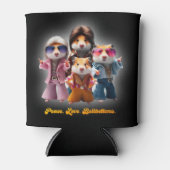 Grappige vrede. Liefs. Bellbottom. Hamster Supergr Blikjeskoeler (Voorkant)