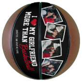 Grappige Vriend Fotobal Basketbal Cadeau (Verticaal)