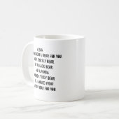 Grappige Vriend Medewerker Zus Mam Gift Mok (Voorkant links)