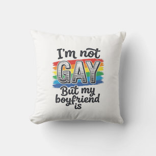 Grappige vriend Pride vintage graveer shirt Desi Kussen