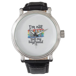 Grappige Vriend Trots Vintage Gravure Shirt Desi Horloge