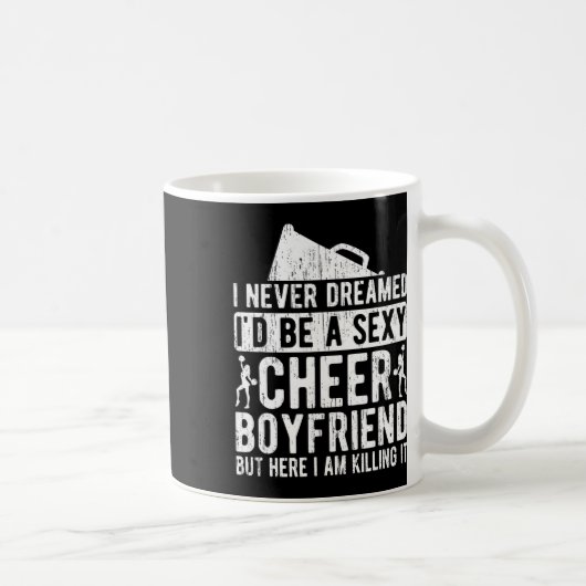 Grappige vriend van een cheerleader B Koffiemok (Rechts)