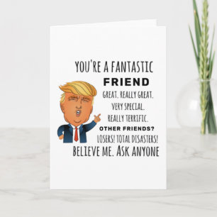 Grappige Vriend Verjaardag Beste Cadeau Kaart