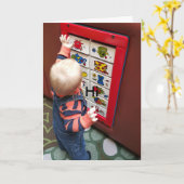 Grappige vriend verjaardag kaart (Gele Bloem)