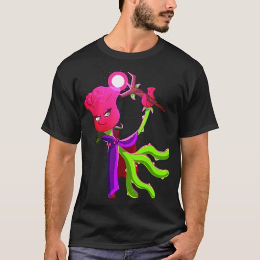 Grappige vriendin Rose T-shirt (Voorkant)