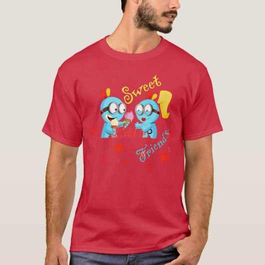 Grappige vriendinnen t-shirt (Voorkant)