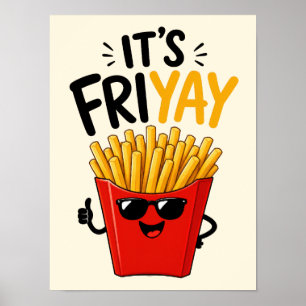 Grappige Vrijdag Poster