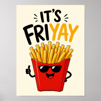Grappige Vrijdag Poster