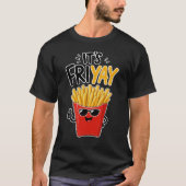 Grappige Vrijdag Unisex T-shirt (Voorkant)