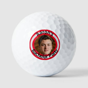 Grappige vrijgezellenfeest Activiteit voor de Brui Golfballen
