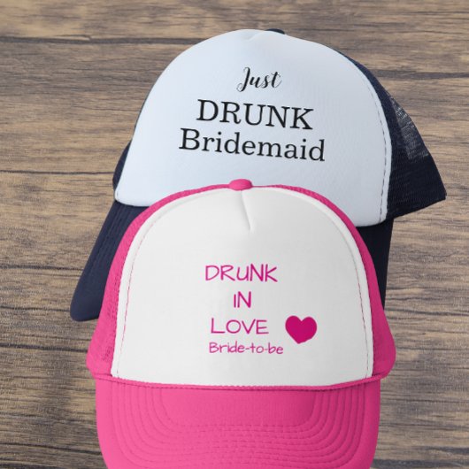 Grappige vrijgezellenfeest bruid trucker pet
