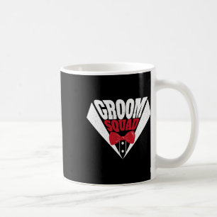 Grappige vrijgezellenfeest bruidegom squad hengste koffiemok